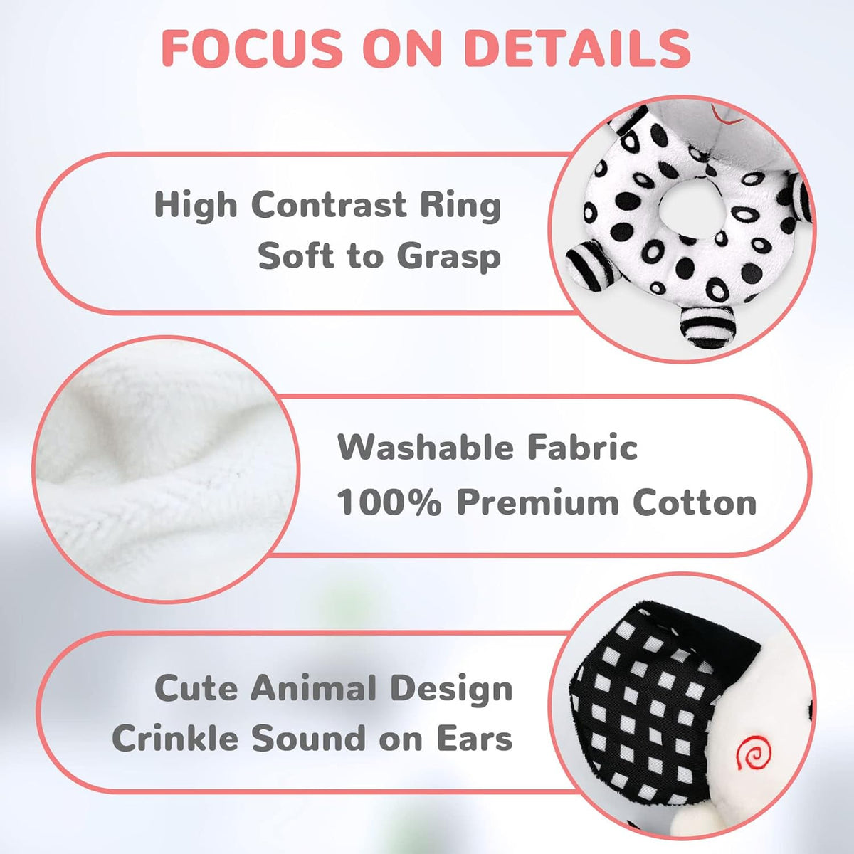 Baby Rattles 0-6 Months Newborn Toys Baby Toys 0-6 Months Rattles for Babies 0-6 Months Infant Toys