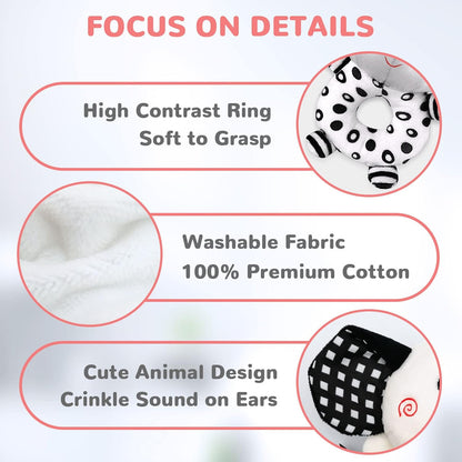 Baby Rattles 0-6 Months Newborn Toys Baby Toys 0-6 Months Rattles for Babies 0-6 Months Infant Toys