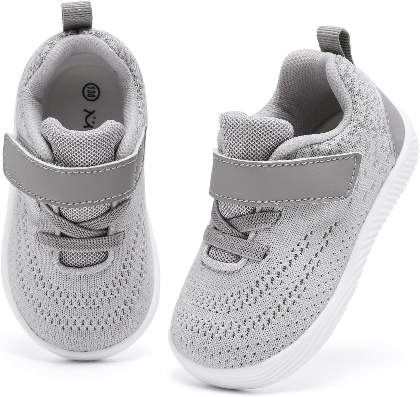 MORENDL Toddler Sneakers Baby Boys & Girls Barefoot Shoes Lightweight Breathable Walking Running