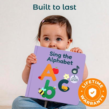 Cali's Books Alphabet Book for Toddlers 1-3 - Learn ABC, Musical Books for Kids, Interactive