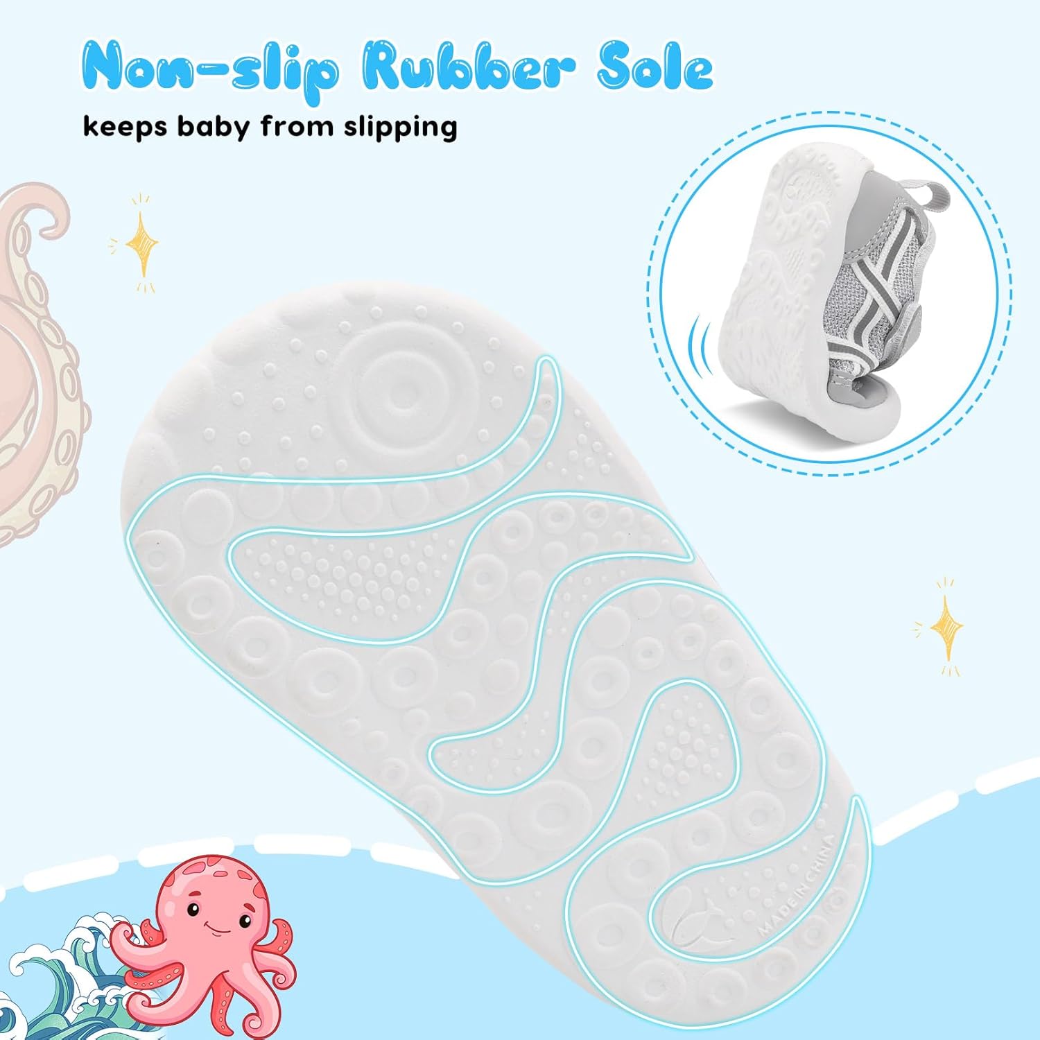 Scurtain Baby Shoes Boy Girl First Walking Shoe Infant Crib Breathable Sneakers Lightweight