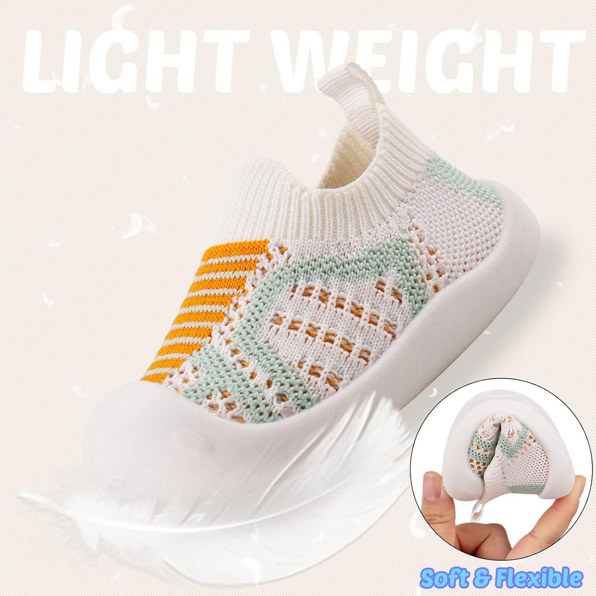 Charrost Toddler Baby Girl Boy First Walking Shoes Checkered Sneakers Sizes 3/4/5/6/7/8T. Soft
