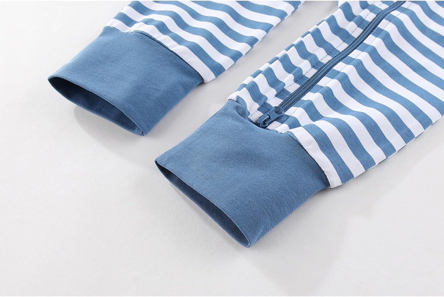 2 Pack Unisex Baby Short Sleeve Rompers 2 Way Zipper New Born One-Piece Jumpsuits 0-24Months Infant