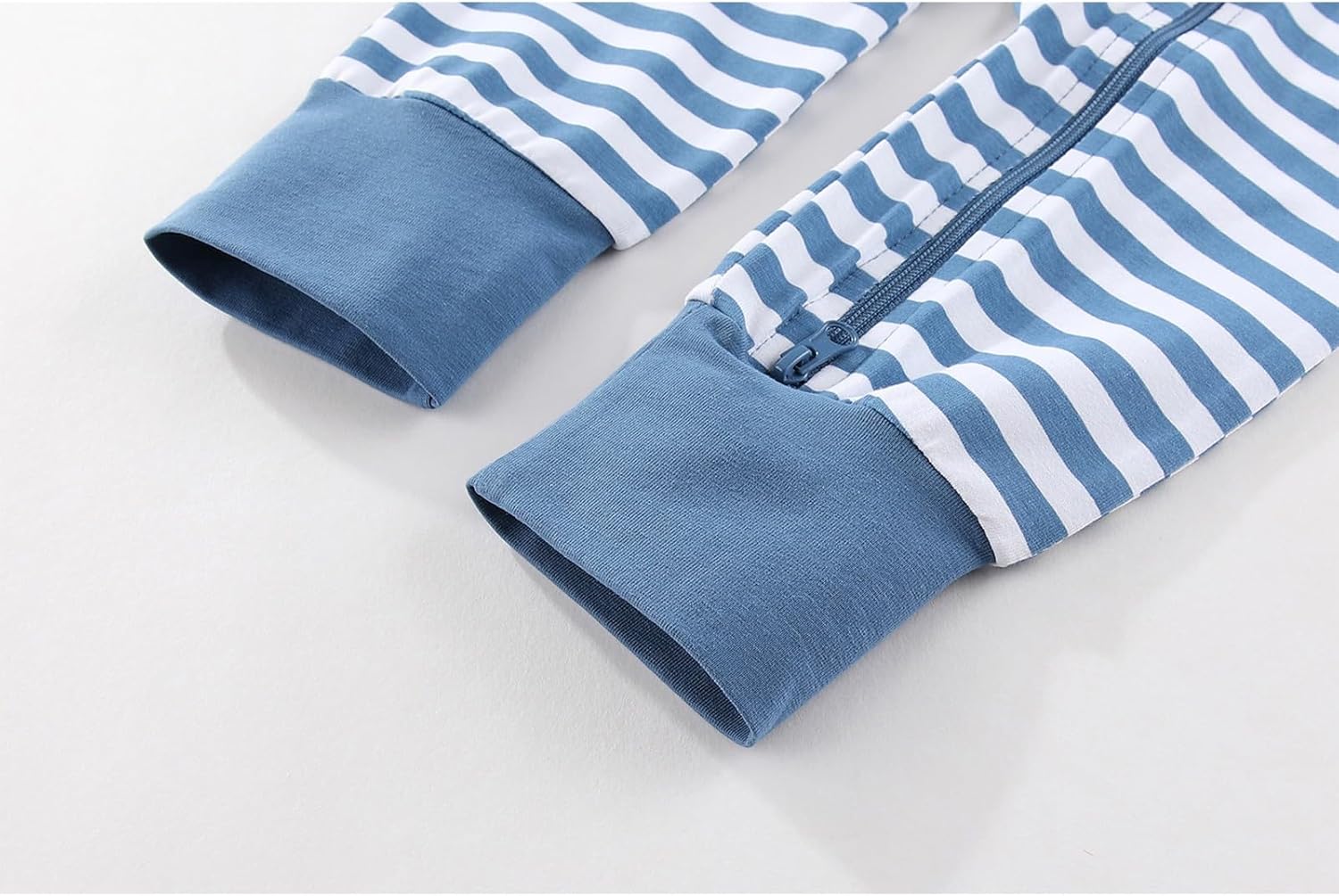2 Pack Unisex Baby Short Sleeve Rompers 2 Way Zipper New Born One-Piece Jumpsuits 0-24Months Infant