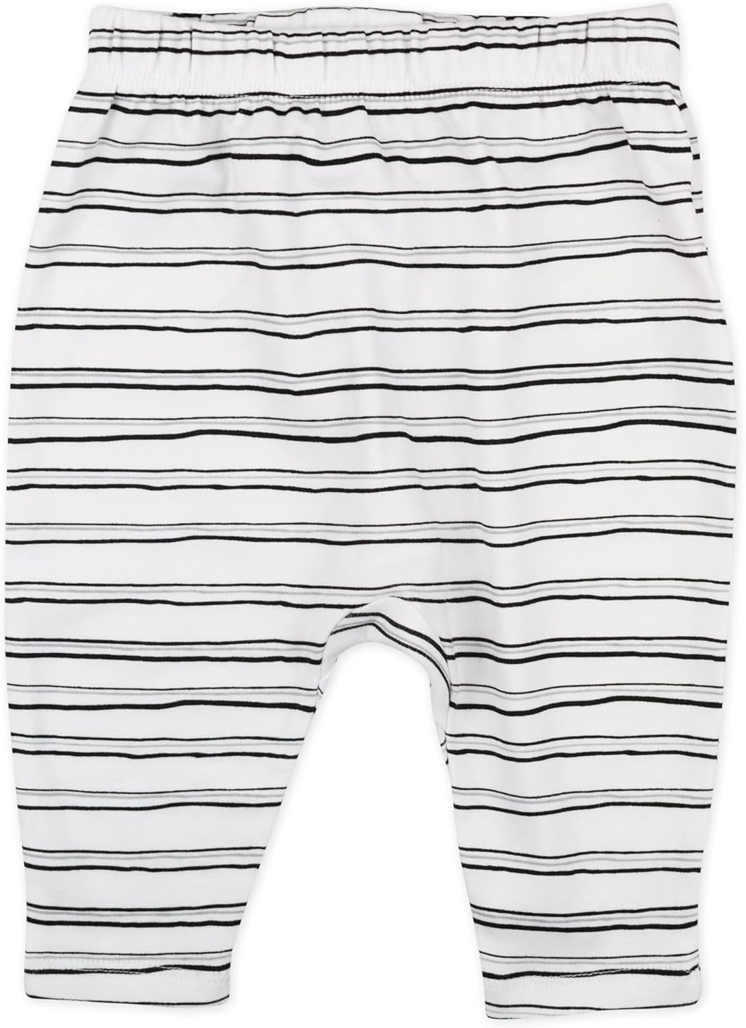 HonestBaby Multipack Harem Pants Roomy Fit Pull on Bottoms 100% Organic Cotton for Infant Baby