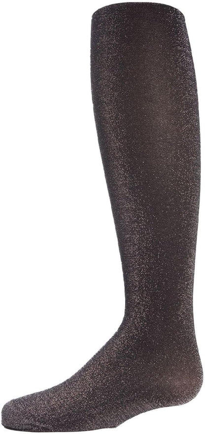 MeMoi Shining Star Shimmer Tights for Girls, Ultra Soft and Lightweight Opaque Girl Tights - Sizes