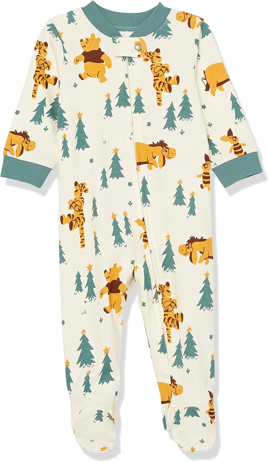 Amazon Essentials Disney | Marvel | Star Wars Unisex Babies' and Toddlers' Snug-Fit Cotton Footed