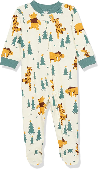 Amazon Essentials Disney | Marvel | Star Wars Unisex Babies' and Toddlers' Snug-Fit Cotton Footed
