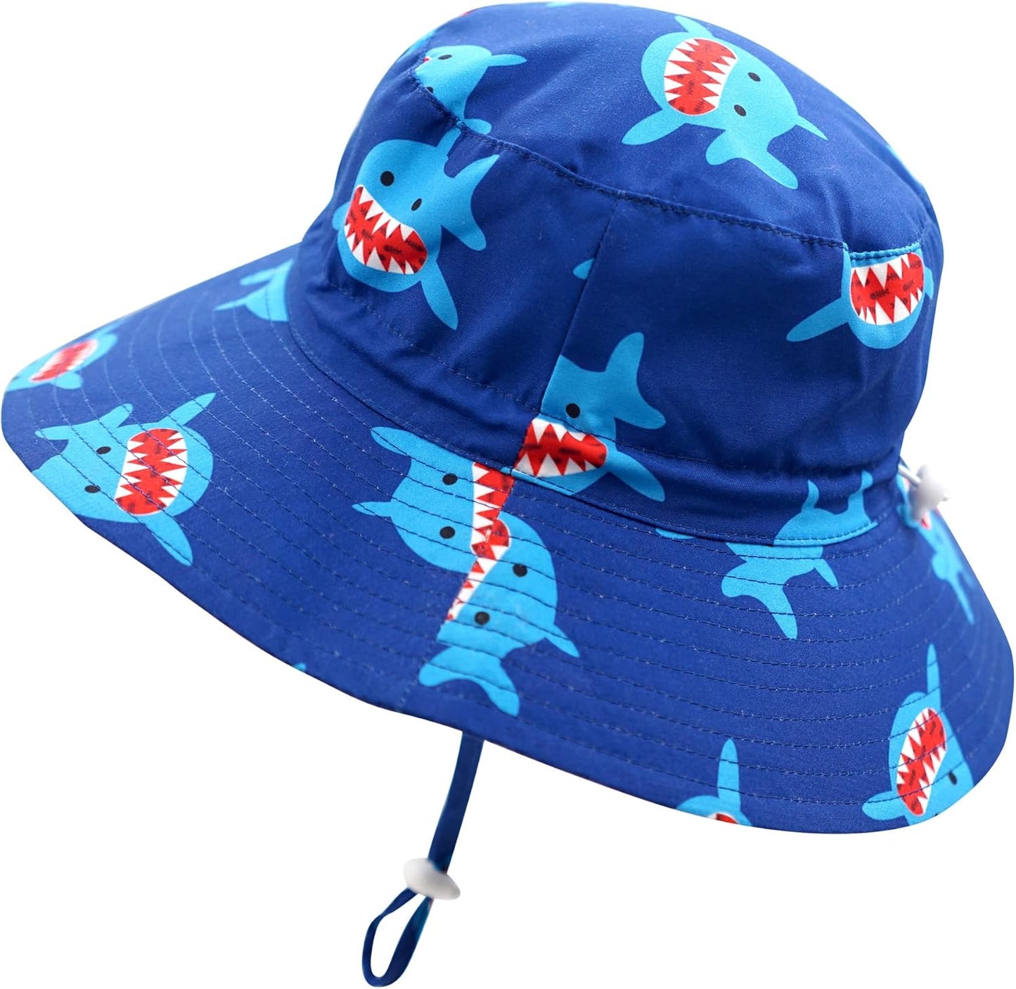 Home Prefer UPF50+ Wide Brim Sun Hat Boys Girls Sun Protection Hat Zoo Beach Swim Safari Bucket Hat