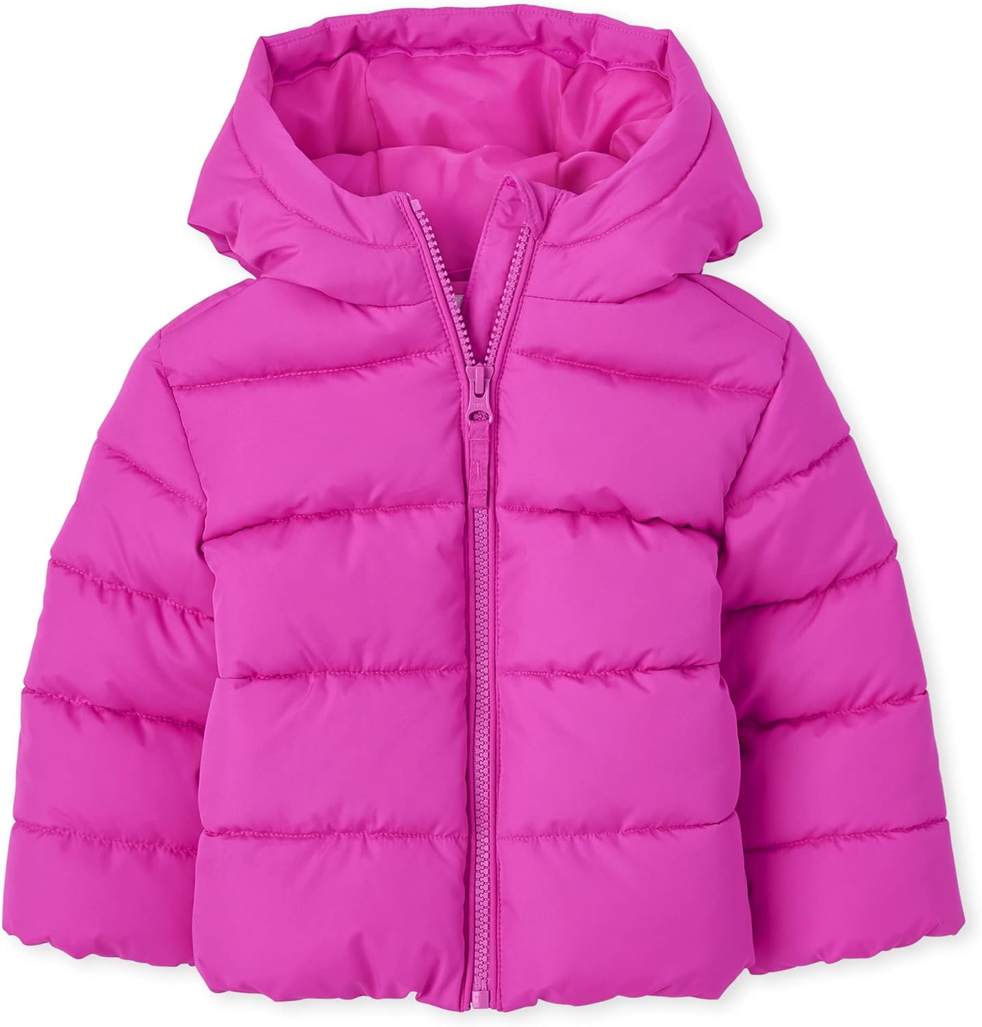 The Children's Place Baby and Toddler Girls' Medium Weight Wind-Resistant, Water-Resistant Puffer