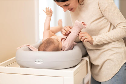Keekaroo Peanut Changer Grey ??The Original Made in USA Easy-to-Clean Changing pad and The only