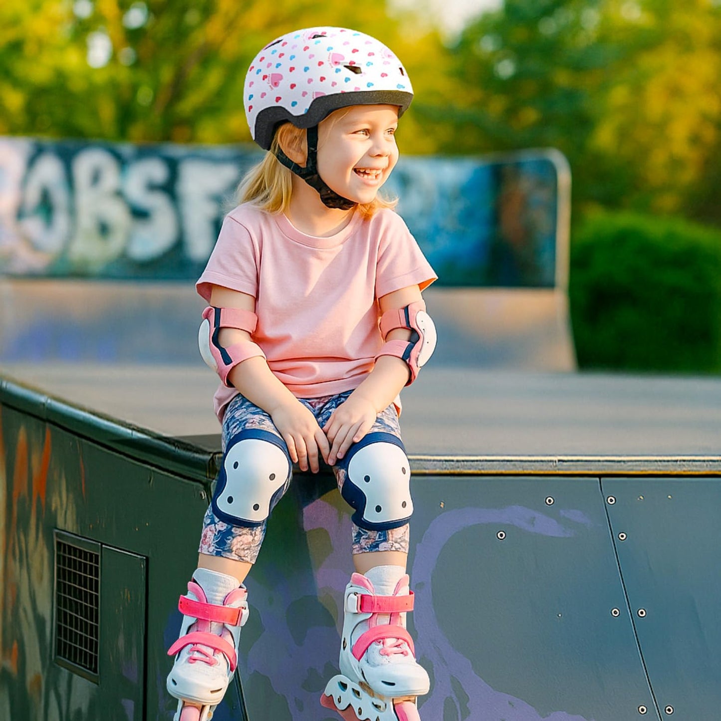 Kids Bike Helmet, Adjustable Helmets from Infant/Toddler/Baby to Children Girls and Boys, Age