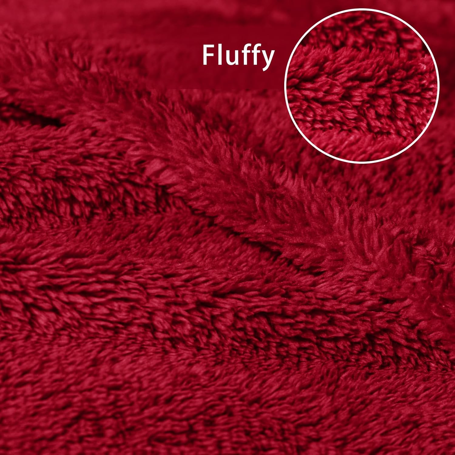 Exclusivo Mezcla King Size Flannel Fleece Blanket, Super Soft Velvet Plush Bed Blanket, Fuzzy Cozy