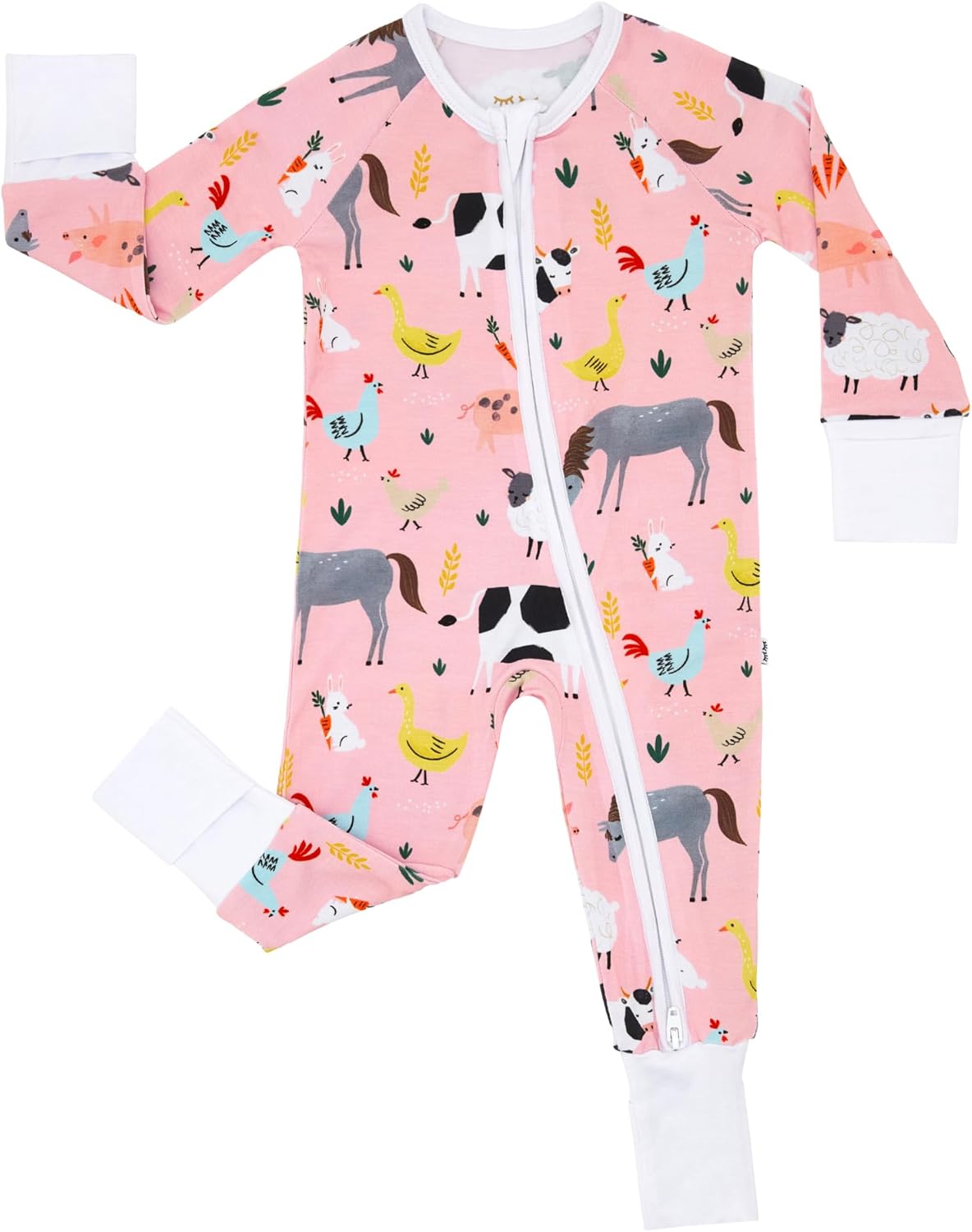 Little Sleepies Pajamas for Baby Boys & Girls, Viscose from Bamboo Baby Pajamas, Preemie & Newborn