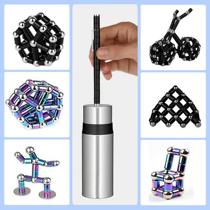 Fidget Pen,Magnetic Pen， Decompression Magnetic Toy Pen，Magnet Pen Fidget Toy Relieve Pressure
