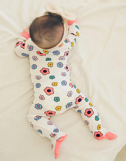 VAENAIT BABY Infant Toddler Boys Girls Footed Pajamas One-PIece Romper Sleep and Play 0M-2T