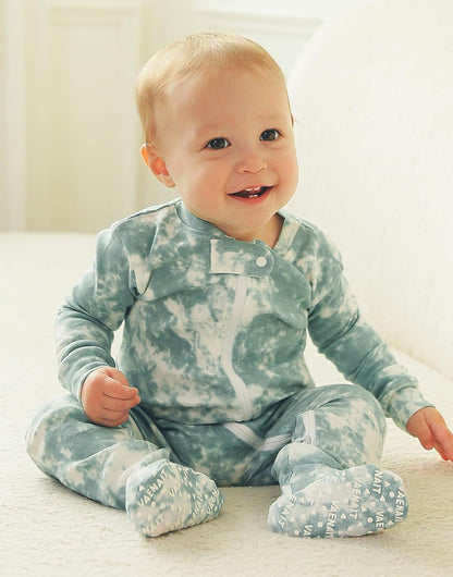 VAENAIT BABY Infant Toddler Boys Girls Footed Pajamas One-PIece Romper Sleep and Play 0M-2T