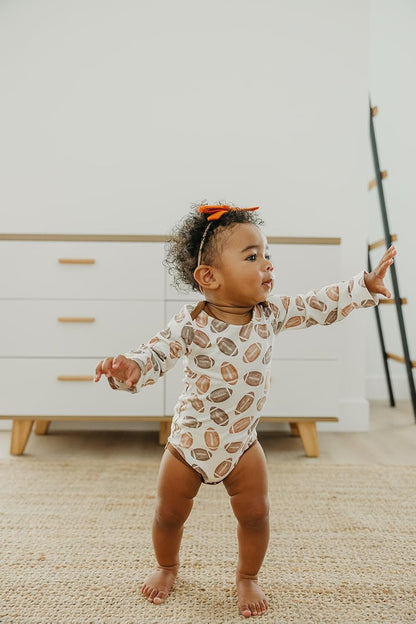 Copper Pearl Long Sleeve Bodysuit Baby: Ultra Soft Baby for Newborns, Boys, and Girls - Stylish