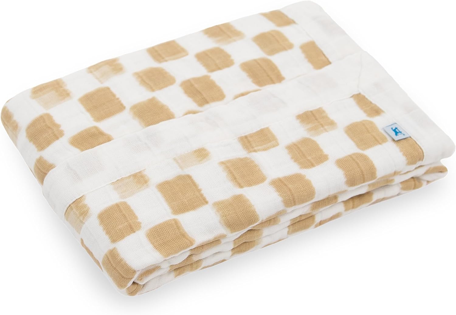Little Unicorn Newborn Receiving Quilt | Ultra- Soft, Multi-Layered Muslin Fabric | Gift for