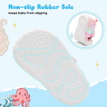 Scurtain Baby Shoes Boy Girl First Walking Shoe Infant Crib Breathable Sneakers Lightweight