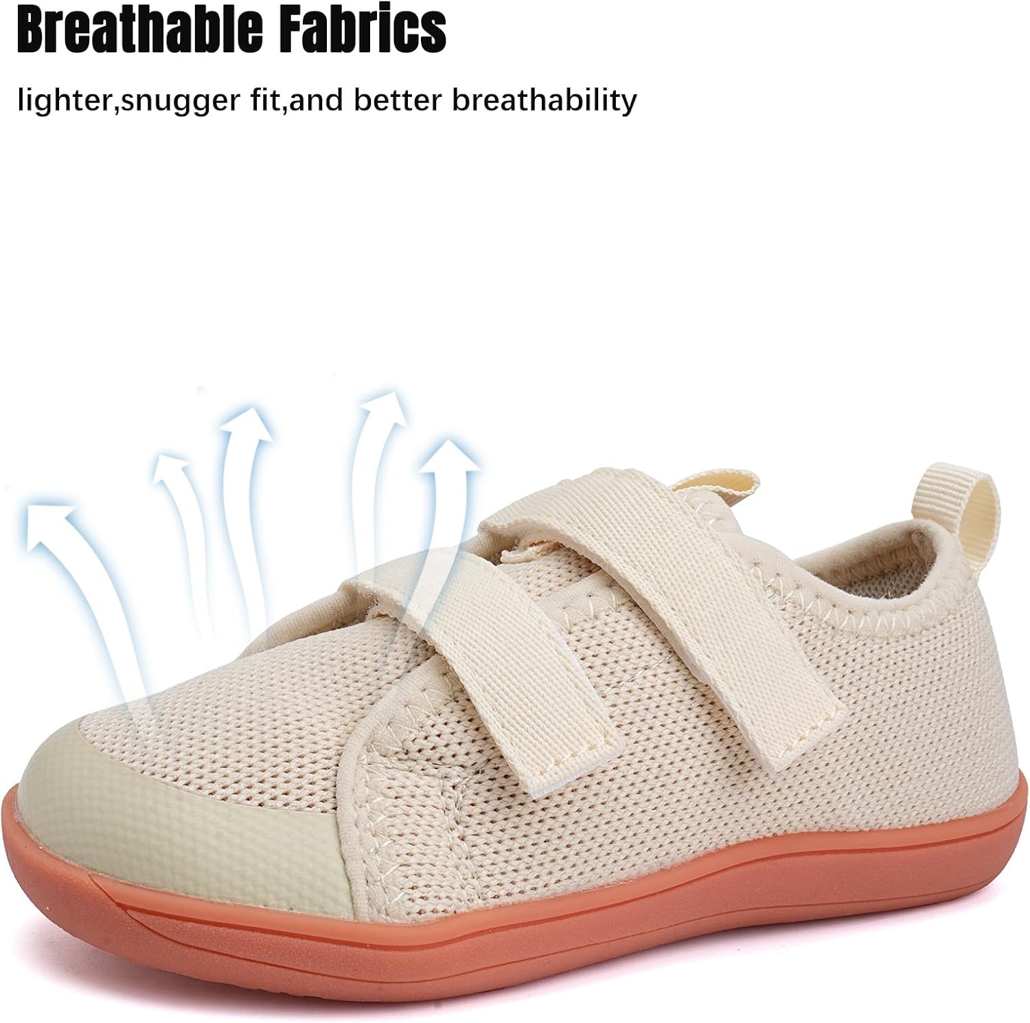 WateLves Toddler Little Kids Wide Barefoot Shoes The First Walking Shoes Girls Boys Breathable Zero