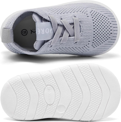 MORENDL Toddler Shoes Baby Walking Sock Shoes Infant Sneakers 0-4 Years Boy Girl Barefoot Tennis