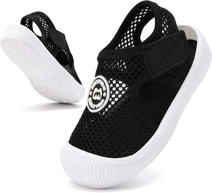 BMCiTYBM Baby Boy Girl Closed Toe Summer Sandals Lightweight Shoes Infant Non-Slip First Walking