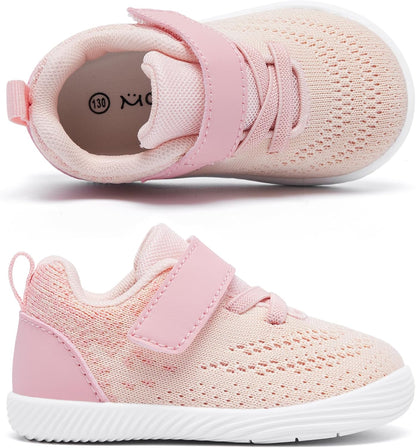 MORENDL Toddler Sneakers Baby Boys & Girls Barefoot Shoes Lightweight Breathable Walking Running