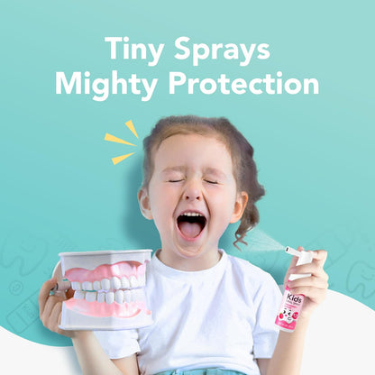 LAB52 Kids Oral Spray, Toddler Toothpaste Helper for Cavity Repair and Fresh Breath, Children