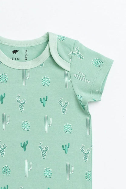 MONICA + ANDY Baby Organic Short Sleeve Jack + Jill Bodysuit