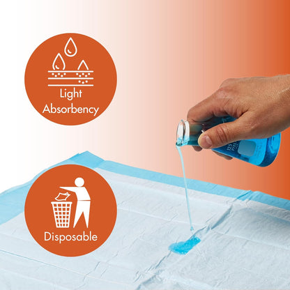 Caring Disposable Underpads, Baby Changing Liner Pads, Light Absorbency, 30 x 30 in, 10-Pack