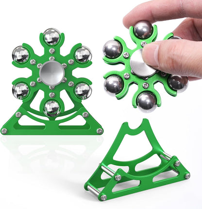 Desk-Fidget-Toys for Ferris-Wheels-Spinner: Metal Kinetic-Spinner 4mins, Cool-Gadgets for Kid