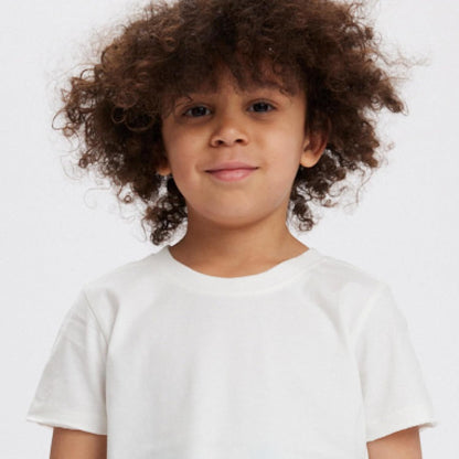 HonestBaby 5-Pack Short Sleeve T-Shirts 100% Organic Cotton Baby, Toddler, Little Kid, Boy, Girl