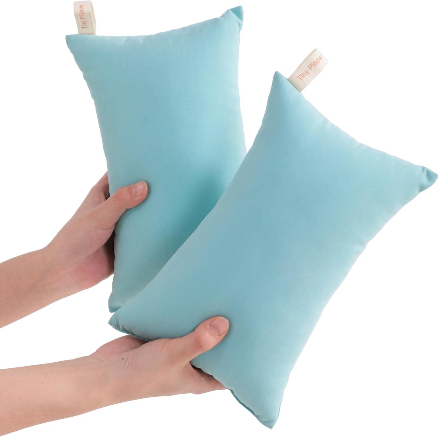 NTBAY Tiny Pillows, Down Alternative 7"x11" Microfiber Mini Pillow for Travel, Pets, Soft Machine