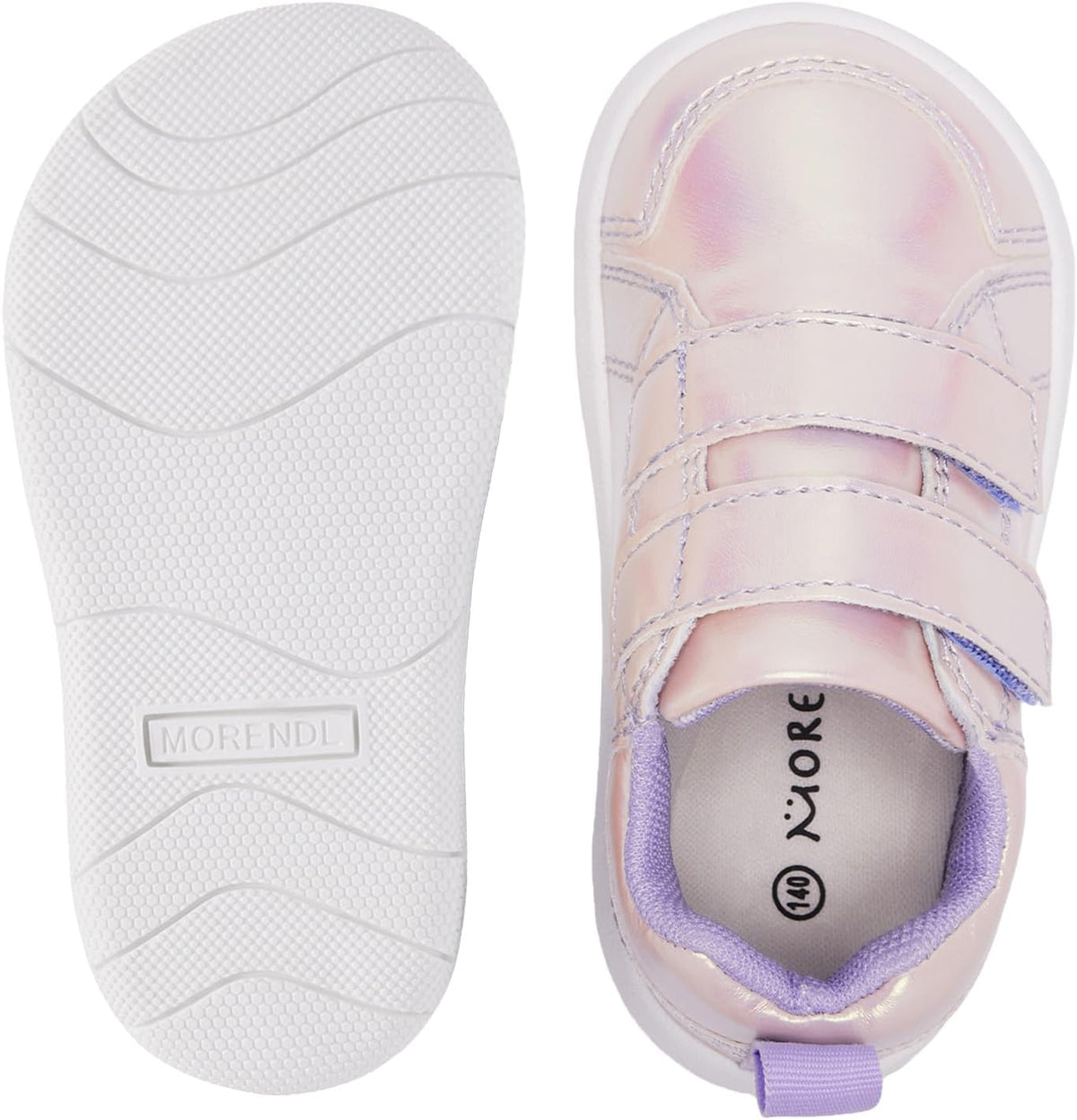 MORENDL Wide Toe Box Shoes Toddler Barefoot Shoes Baby Walking Shoe Boy Girl Non-Slip Zero Drop