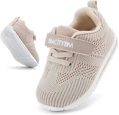 BMCiTYBM Baby Boy Girl Shoes Breathable Mesh Walking Shoes Lightweight Non-Slip Sneakers Infant