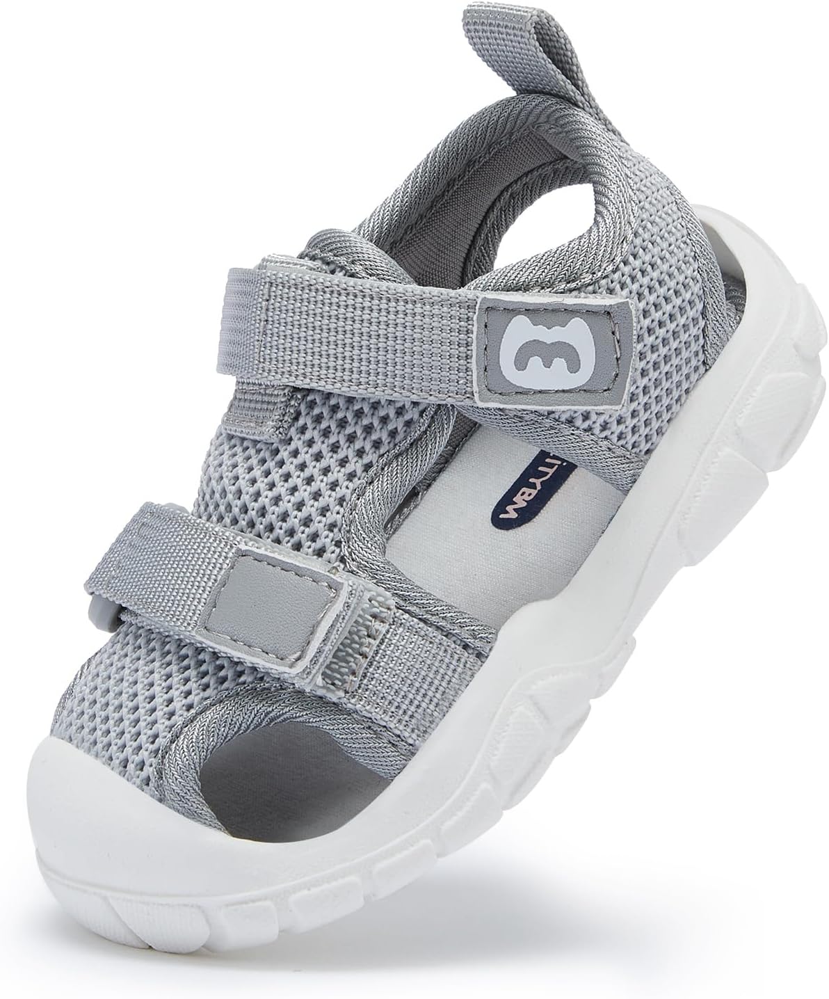 BMCiTYBM Baby Boy Girl Closed Toe Summer Sandals Lightweight Shoes Infant Non-Slip First Walking