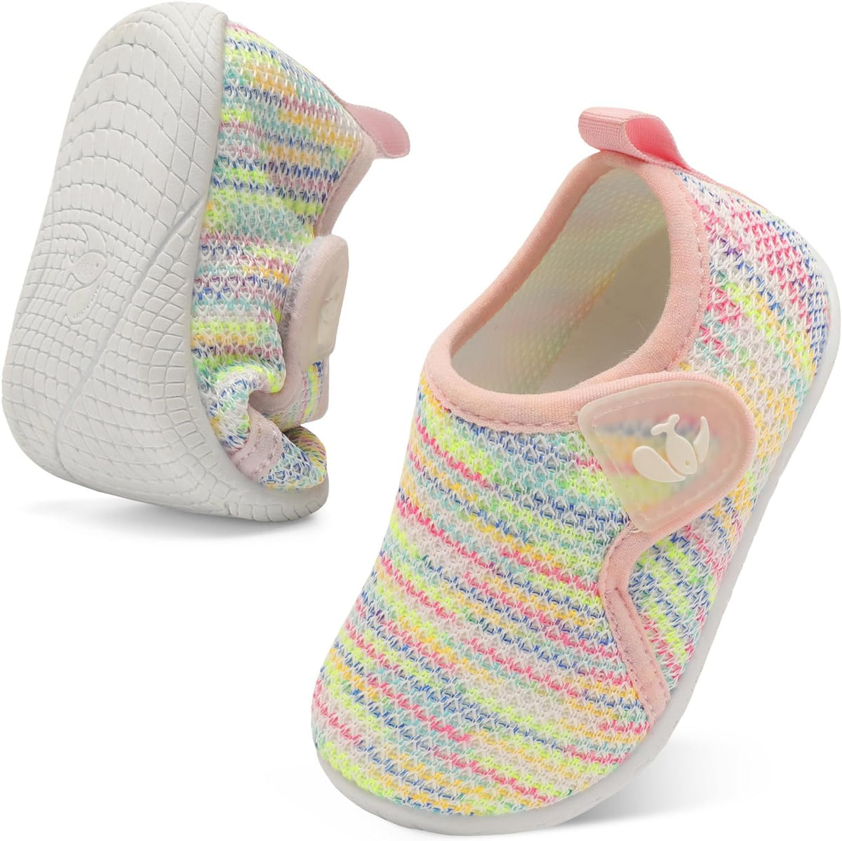 FEETCITY Toddler Walking Shoes Slip On Toddler Shoes Boys Girls Kids Sports Sneakers Casual School