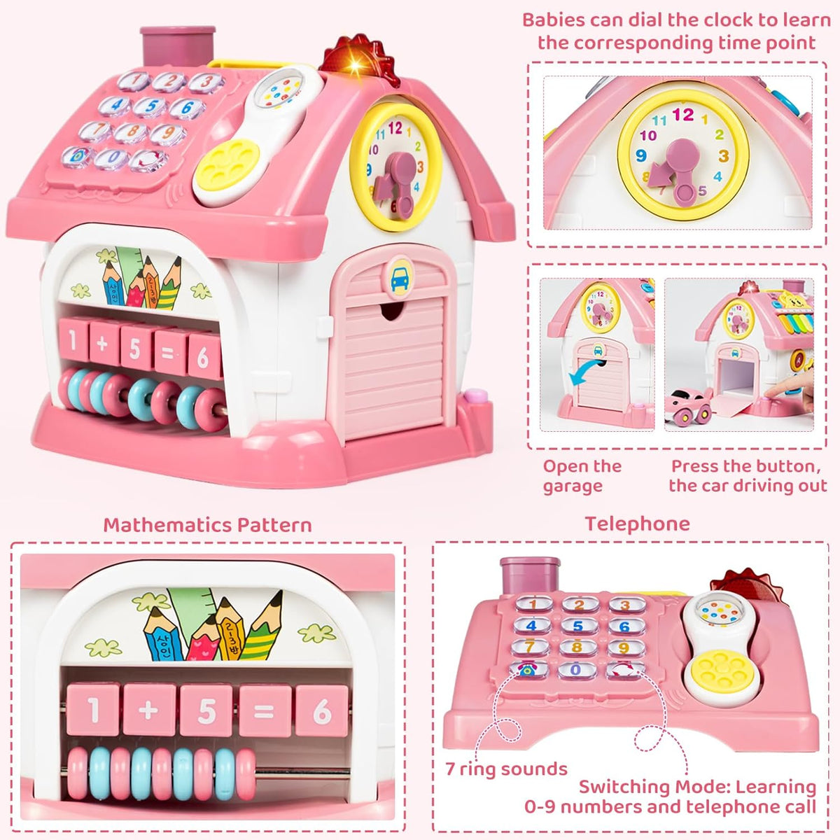 Marstone Toddler Toys for 1 Year Old Girl Gifts: First 1st Birthday Gifts for Girls and Boys