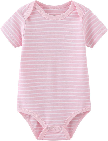 Baby Bodysuit and Pant Set 10-pcs Cotton Soft Newborn Boy Girl Clothes Outfits