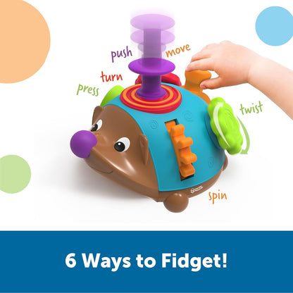 Learning Resources Spike the Fine Motor Hedgehog Fidget Friend -Ages 18+ months Fine Motor and
