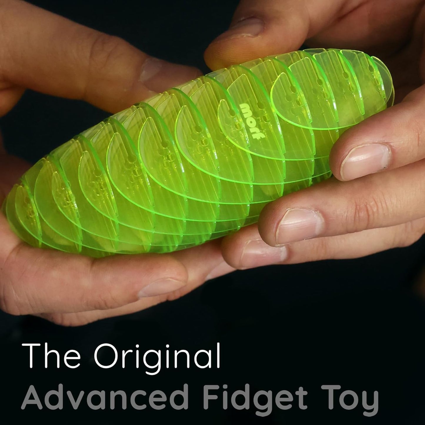 Morf Fidget Worm Toy - Desk Fidgets for Adults - Cool Satisfying Worm Fidget Sensory Toys - Fun and