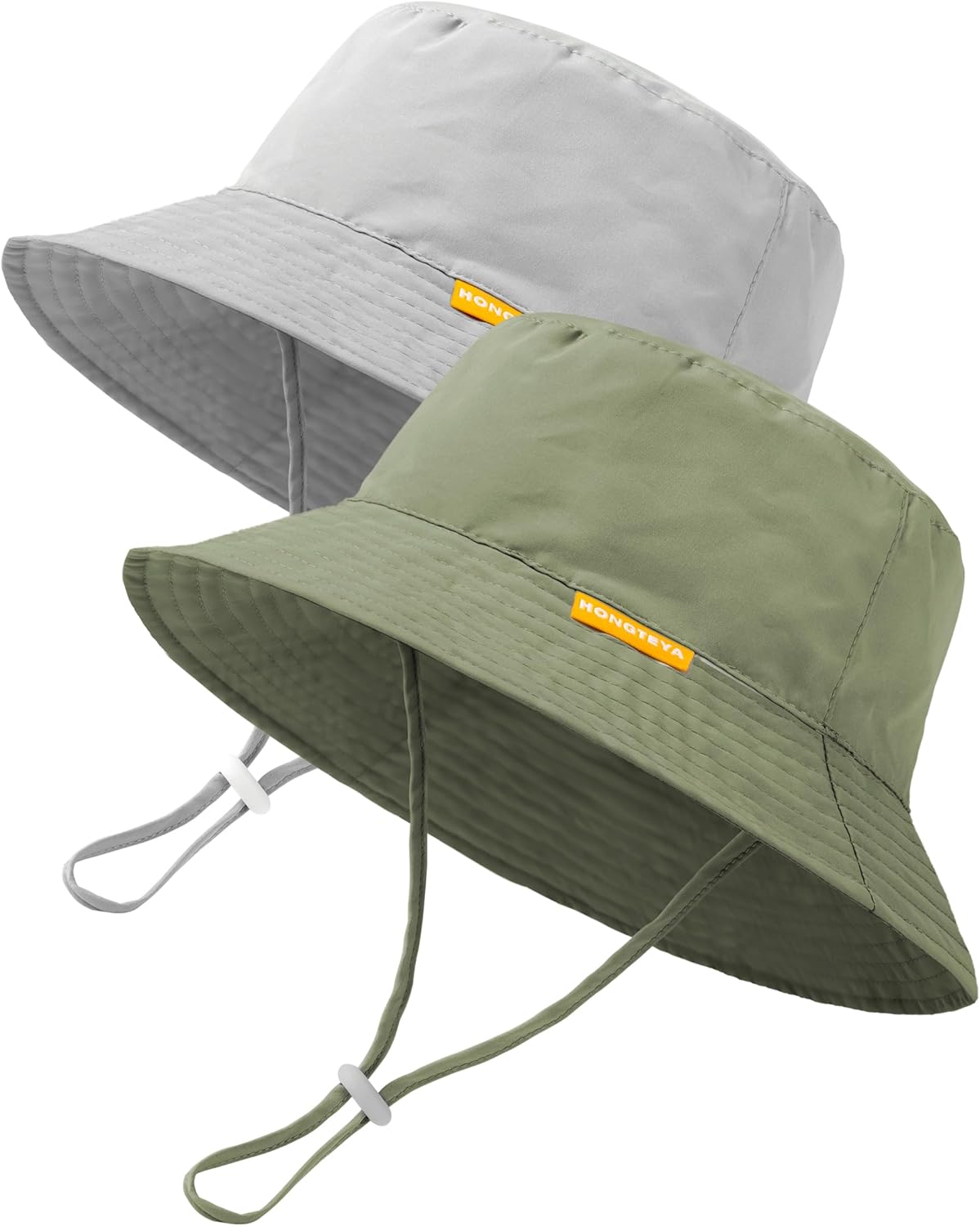 Baby Sun Hat Kids Summer UPF 50+ Toddler Bucket Hat Wide Brim Adjustable Beach Hats for Boys Girls