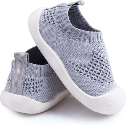 Baby First-Walking Shoes 1-4 Years Kid Shoes Trainers Toddler Infant Boys Girls Soft Sole Non Slip