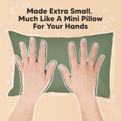 Mini Toddler Pillow with Pillowcase - 9x13 My Little Dreamy Travel Kids Pillow for Sleeping