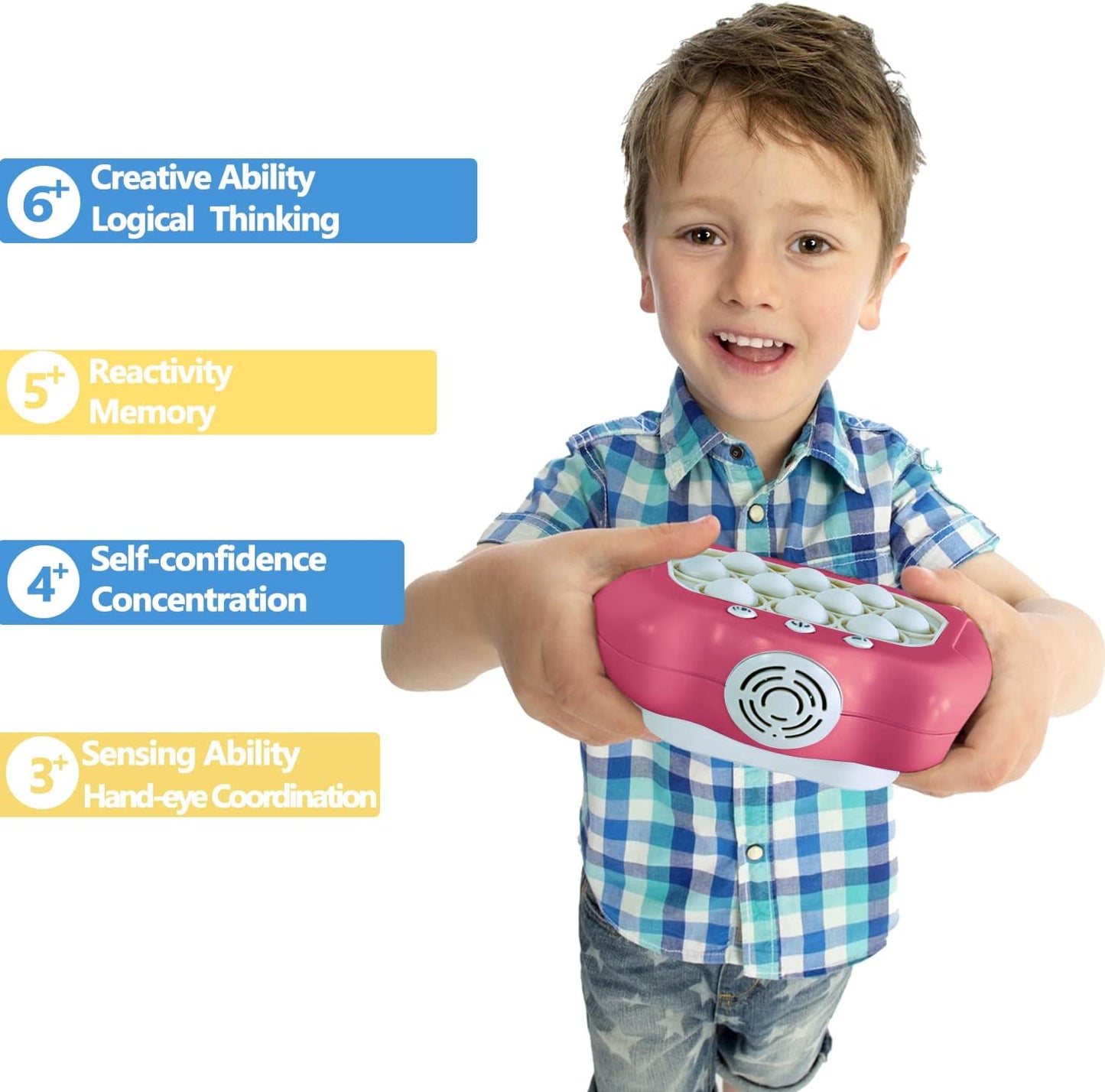 Pop The Target! Handheld Speed Pushing Game Machine: A Fun Multiplayer Game for Family. Fidget Game