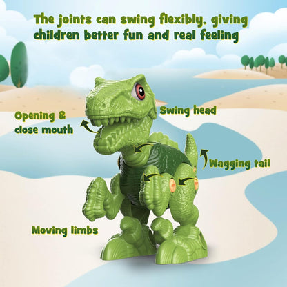 Laradola Dinosaur Toys for 4 5 6 7 8 Year Old Boys, Take Apart Dinosaur Toys for Kids 3-5 5-7 STEM