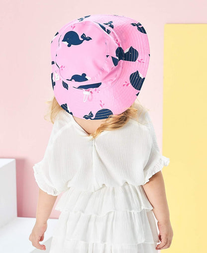 Home Prefer UPF50+ Wide Brim Sun Hat Boys Girls Sun Protection Hat Zoo Beach Swim Safari Bucket Hat