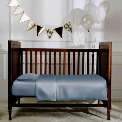 Organic Silk Baby Pillowcase with Zipper, Small 10"x13" Pillow Cover for Boys & Girls, Ideal for