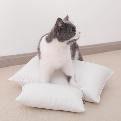 NTBAY Tiny Pillows, Down Alternative 7"x11" Microfiber Mini Pillow for Travel, Pets, Soft Machine